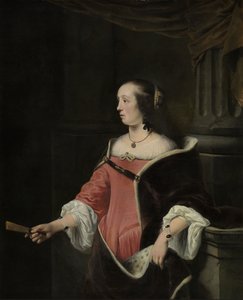 Bir Bayan Portresi by Ferdinand Bol